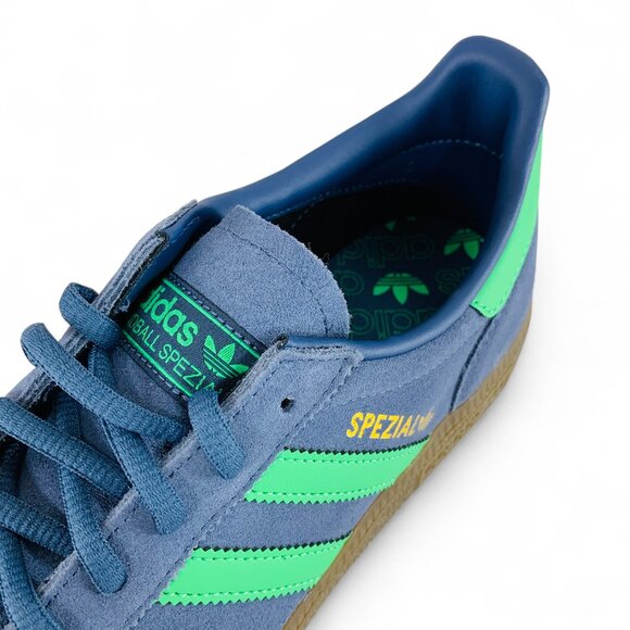 adidas Handball Spezial Preloved Ink Blue Green Men's Shoes Sneakers JH5437 - Picture 9 of 10